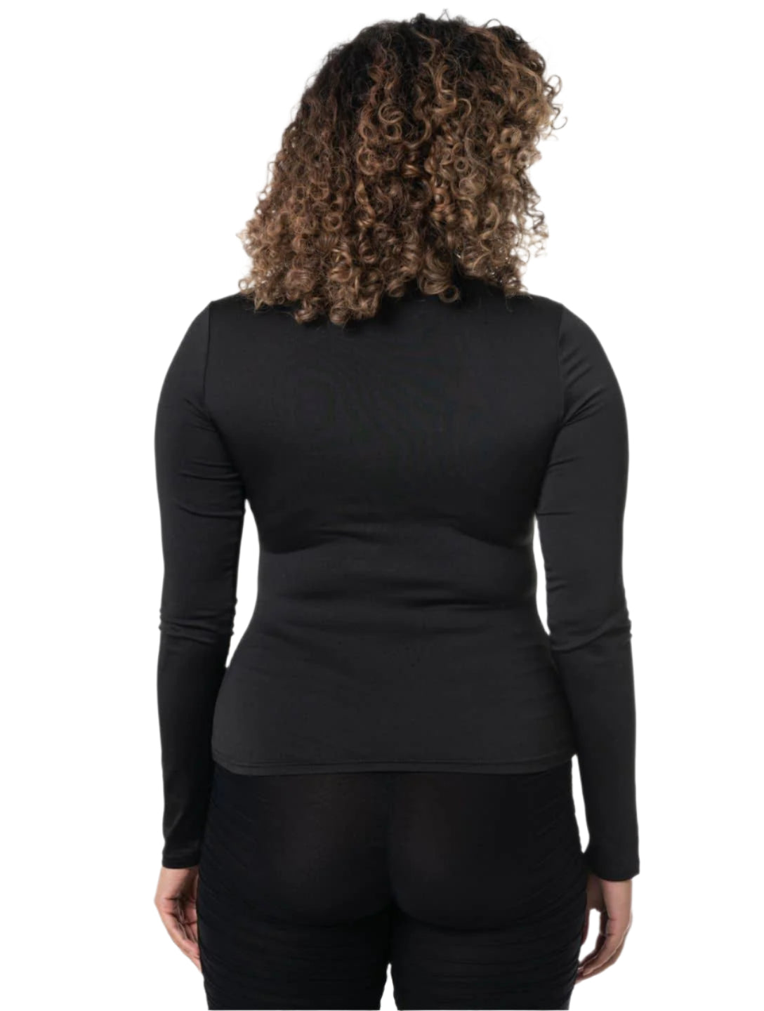 Camiseta de manga larga ajustada