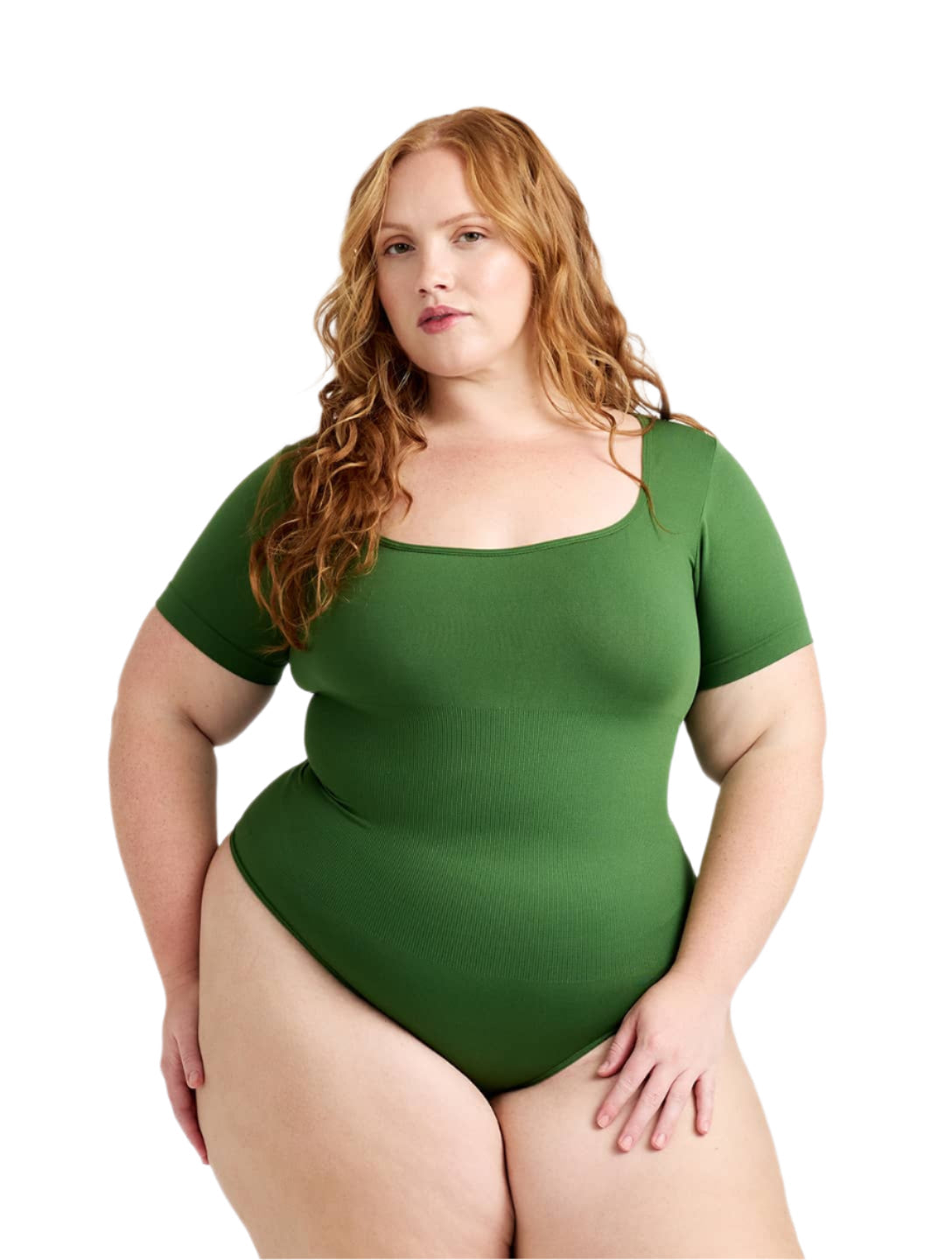 Body con tanga y escote cuadrado