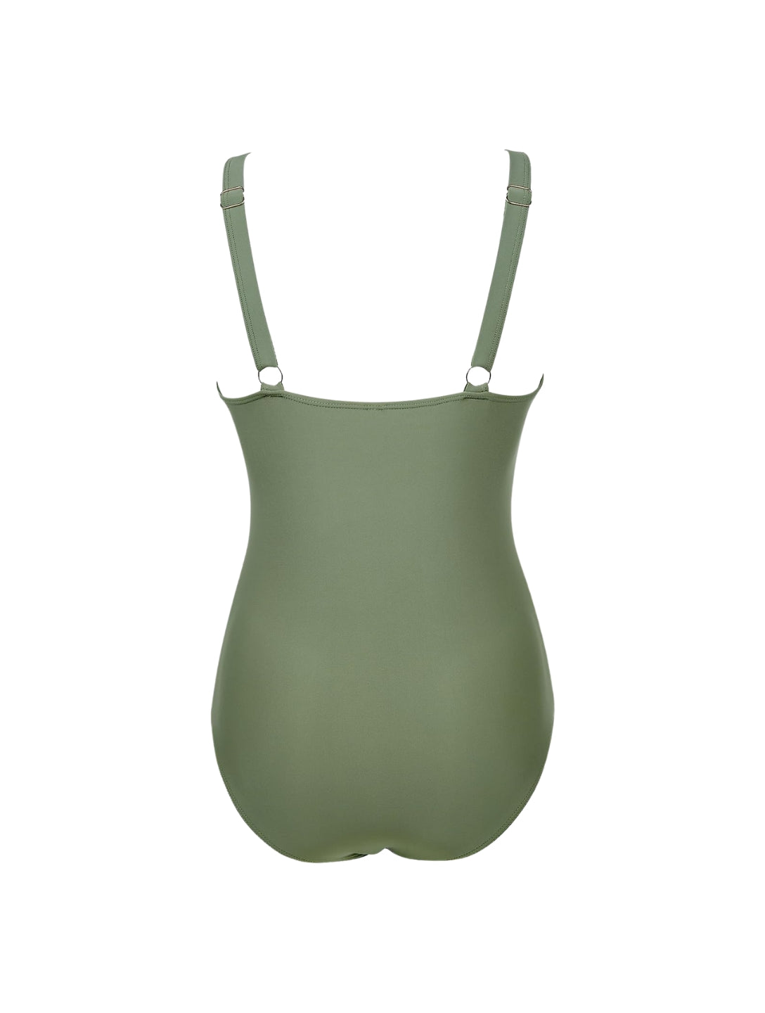 Traje Escultor con Escote en V y Malla