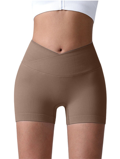 Shorts fruncidos Sculpt V-Cintura