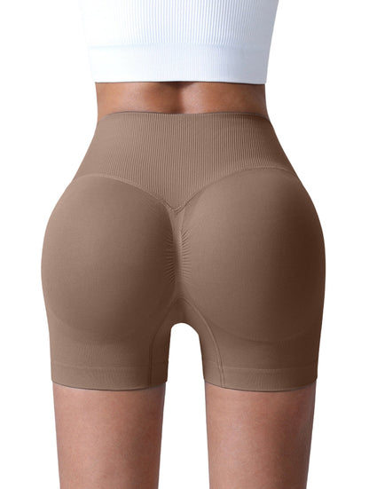 Shorts fruncidos Sculpt V-Cintura