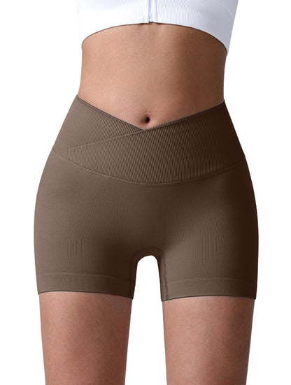 Shorts fruncidos Sculpt V-Cintura