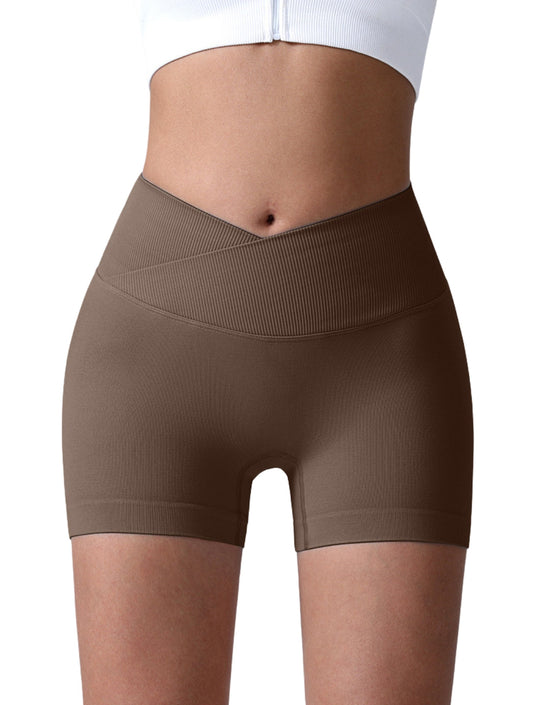 Shorts fruncidos Sculpt V-Cintura