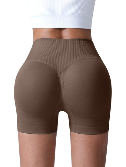 Shorts fruncidos Sculpt V-Cintura