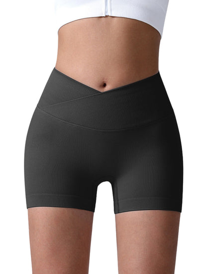 Shorts fruncidos Sculpt V-Cintura
