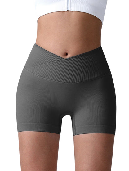 Shorts fruncidos Sculpt V-Cintura