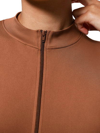 El body con cremallera y escote en V profundo