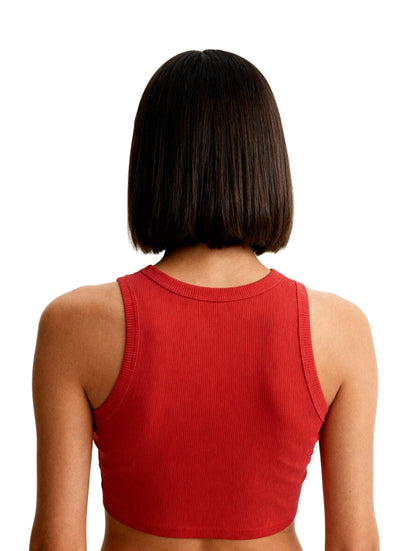 Top moldeador acanalado