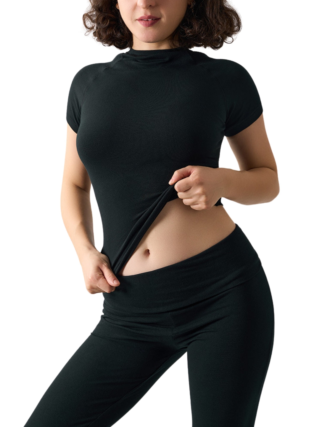 Conjunto Esencial de Ropa Cómoda Elástica