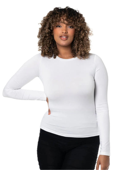 Camiseta de manga larga ajustada