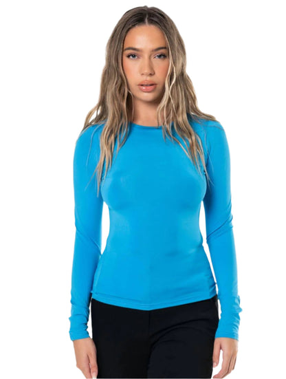 Camiseta de manga larga ajustada