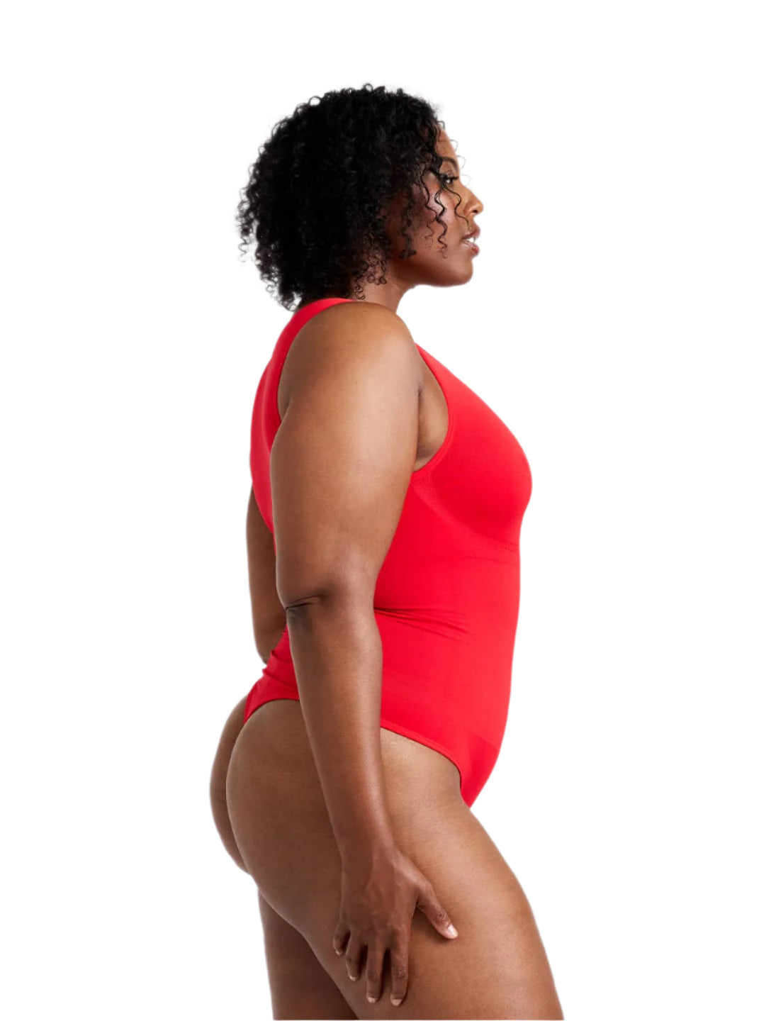 Body con tanga y escote redondo