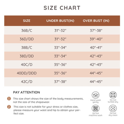 Sostén sin tirantes para todos los días