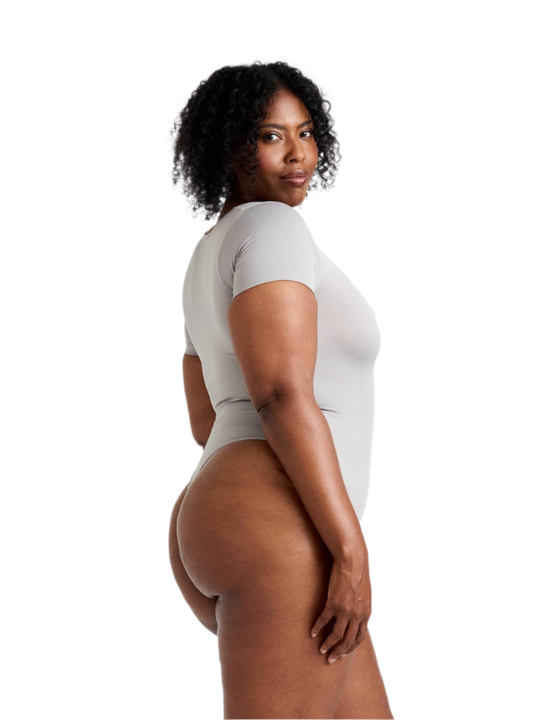 Body con tanga y escote cuadrado