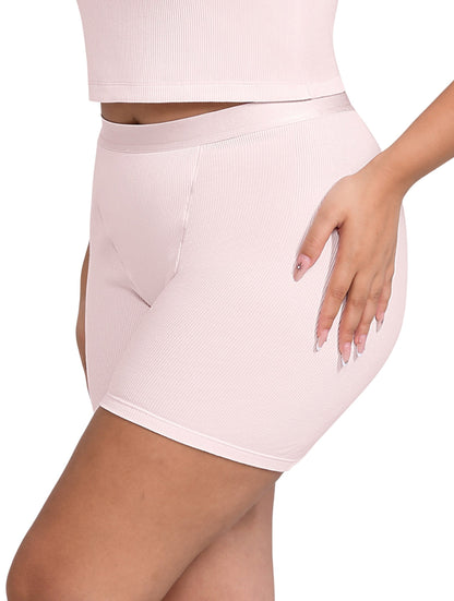 Cómodos pantalones cortos tipo bóxer para estar en casa