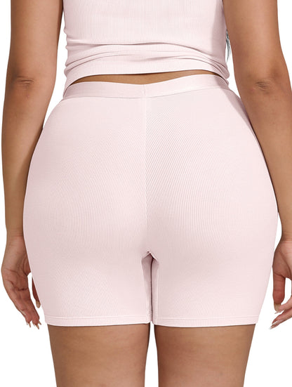 Cómodos pantalones cortos tipo bóxer para estar en casa