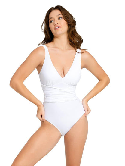 Traje de baño Shapewear con cuello en V