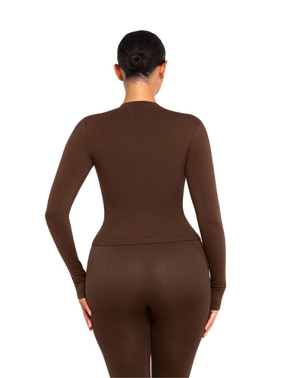 Chaqueta Sculpt con Cremallera