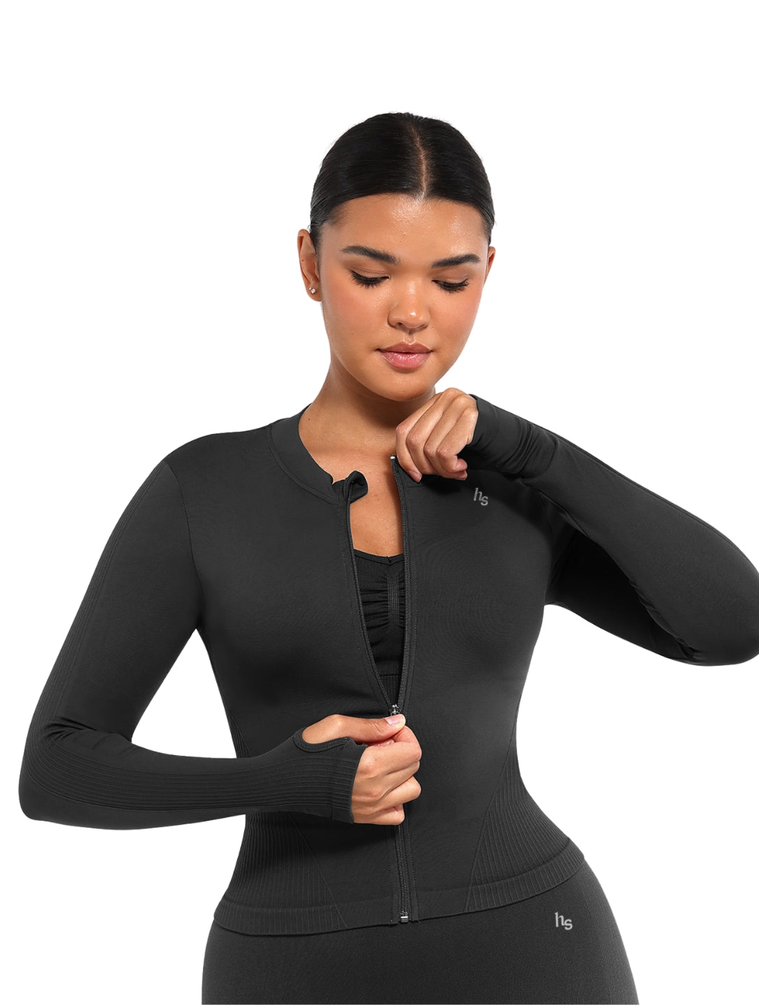 Chaqueta Sculpt con Cremallera