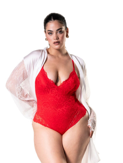 Body de encaje Shapewear